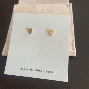 New Bluboho everyday lovely little heart earrings